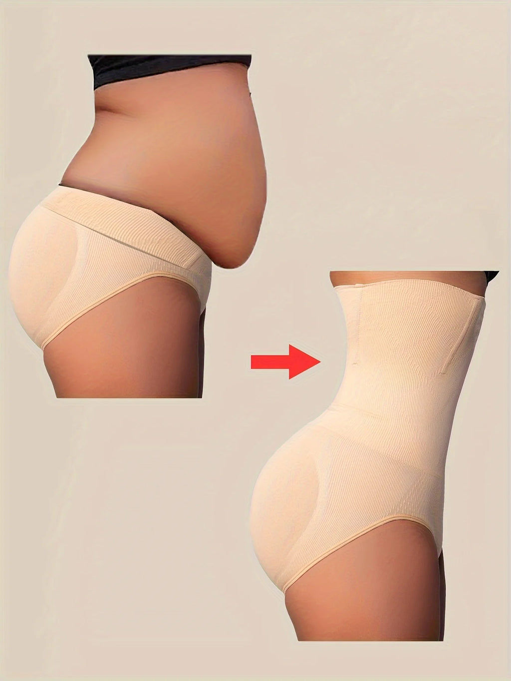 Slimming Tummy Control Shapewear with Butt Enhancer